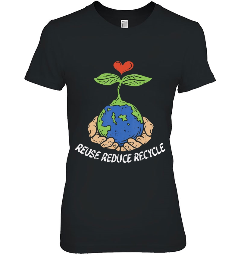 Reuse Reduce Recycle Save Earth Day 50Th Anniversary Planet Hoodie