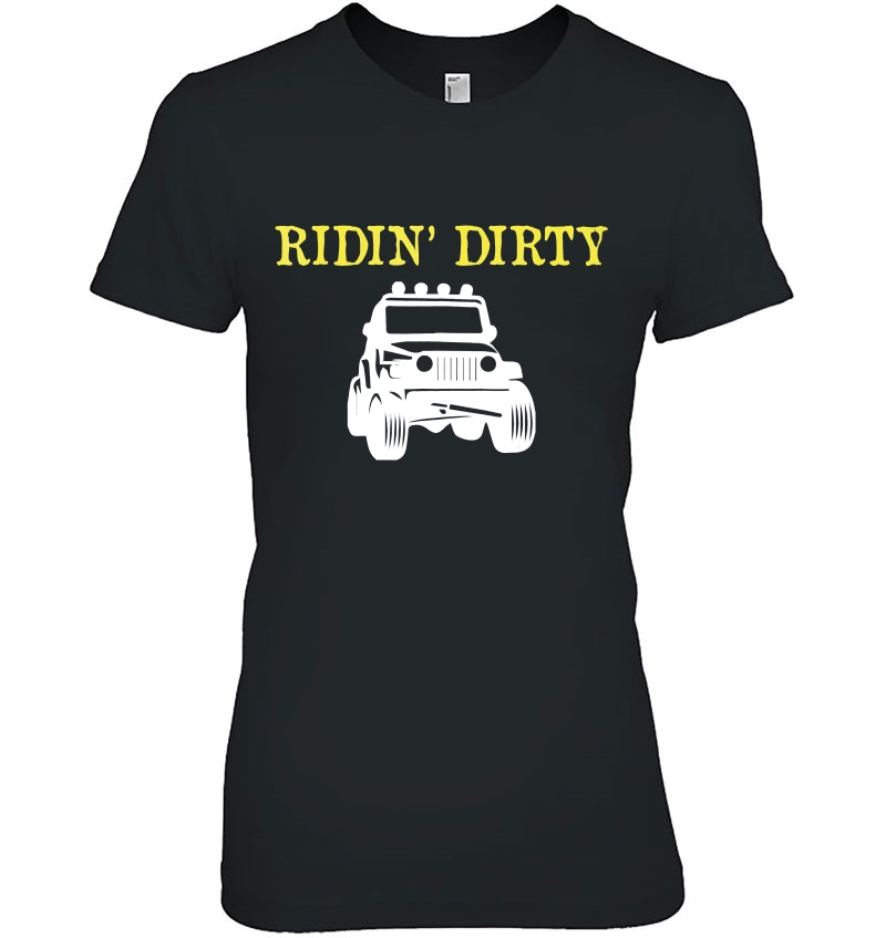 Ridin' Dirty Getting Muddy Going Mudding Suv Hoodie