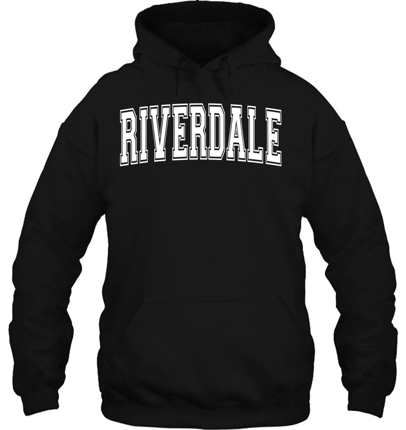 Riverdale Ga Georgia Usa Vintage Sports Varsity Hoodie