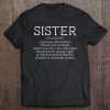 Sister Noun Definition , Funny Sister Meaning Tee