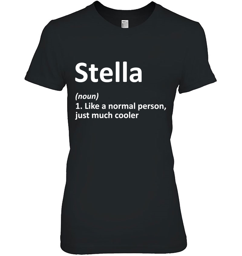 Stella Definition Personalized Name Funny Birthday Hoodie