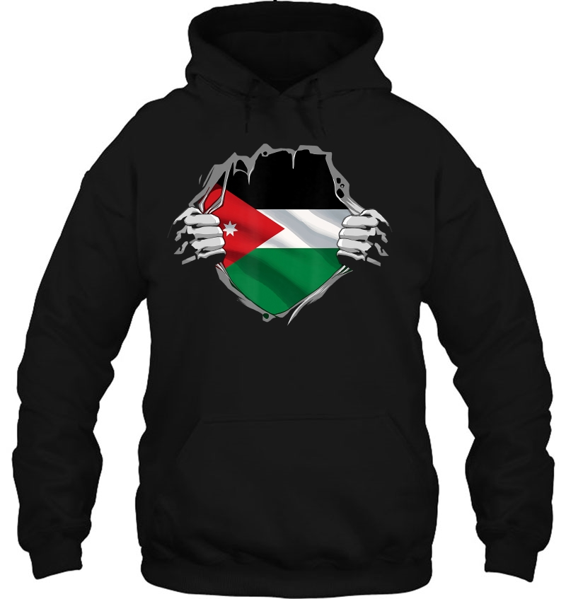 Super Jordanian Heritage Shirt Jordan Roots Flag Mugs