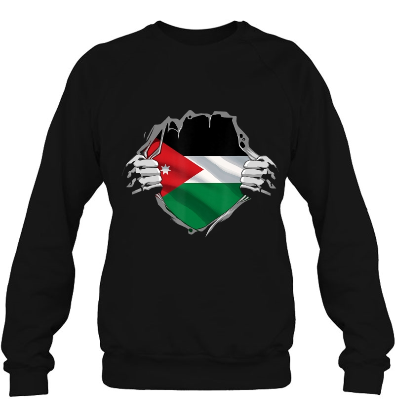 Super Jordanian Heritage Shirt Jordan Roots Flag Mugs