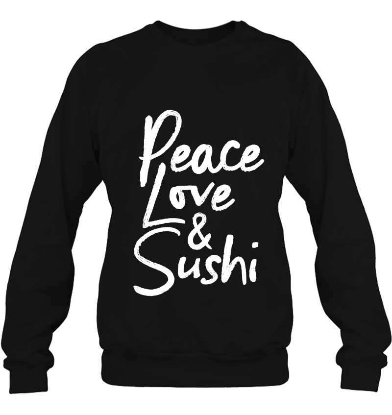 Sushi Peace Love And Sushi Mugs