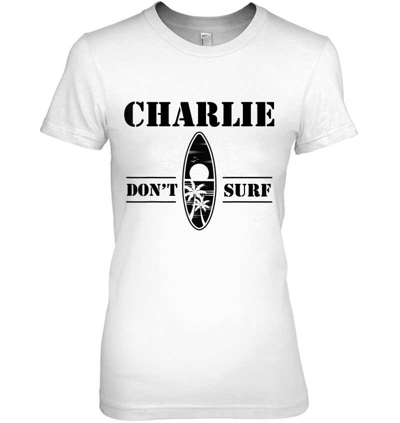 Charlie Don't Surf Military Vietnam Veteran Design Hoodie