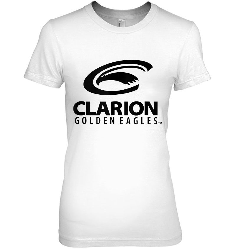Clarion University Golden Eagles Ncaa Ppcuf03 Ver2 Ladies Tee