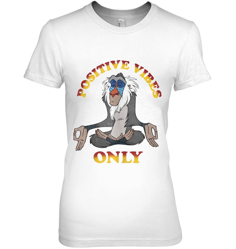 Lion King Rafiki Positive Vibes Meditation Hoodie