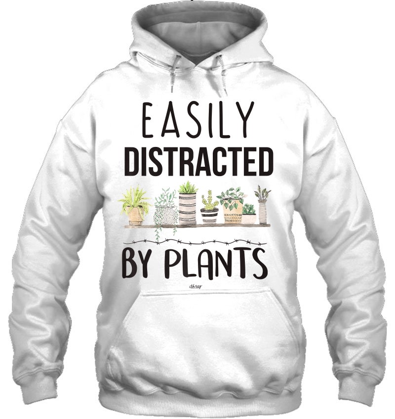 Easily Distracted By Plants Shirt Nature Cute Art Flowers Mugs