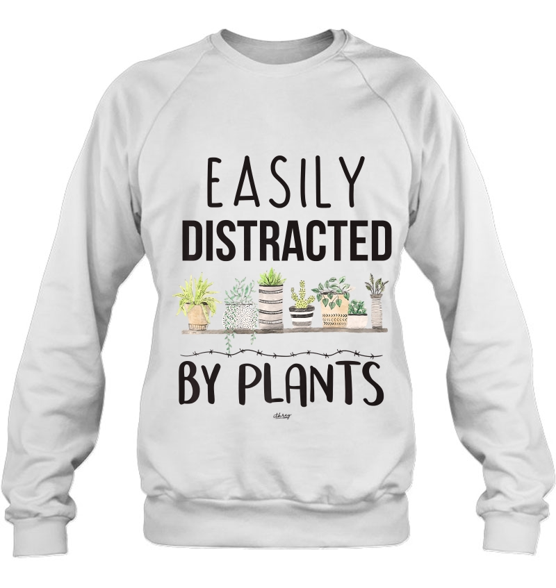 Easily Distracted By Plants Shirt Nature Cute Art Flowers Mugs