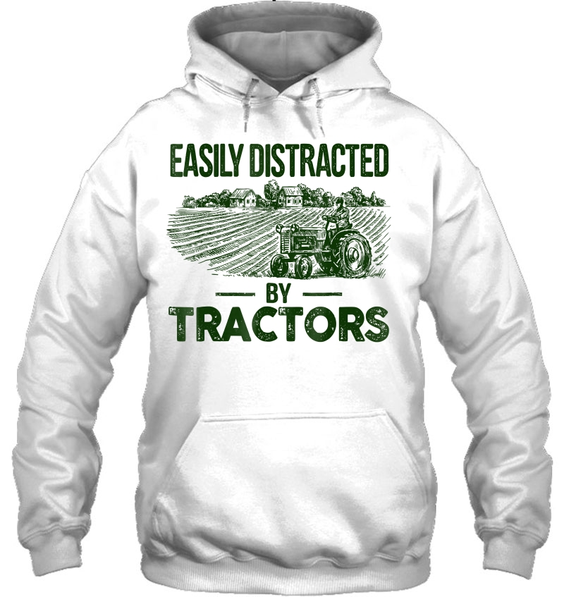 Easily Distracted By Tractors Mugs