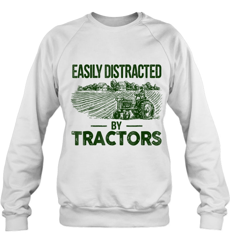 Easily Distracted By Tractors Mugs