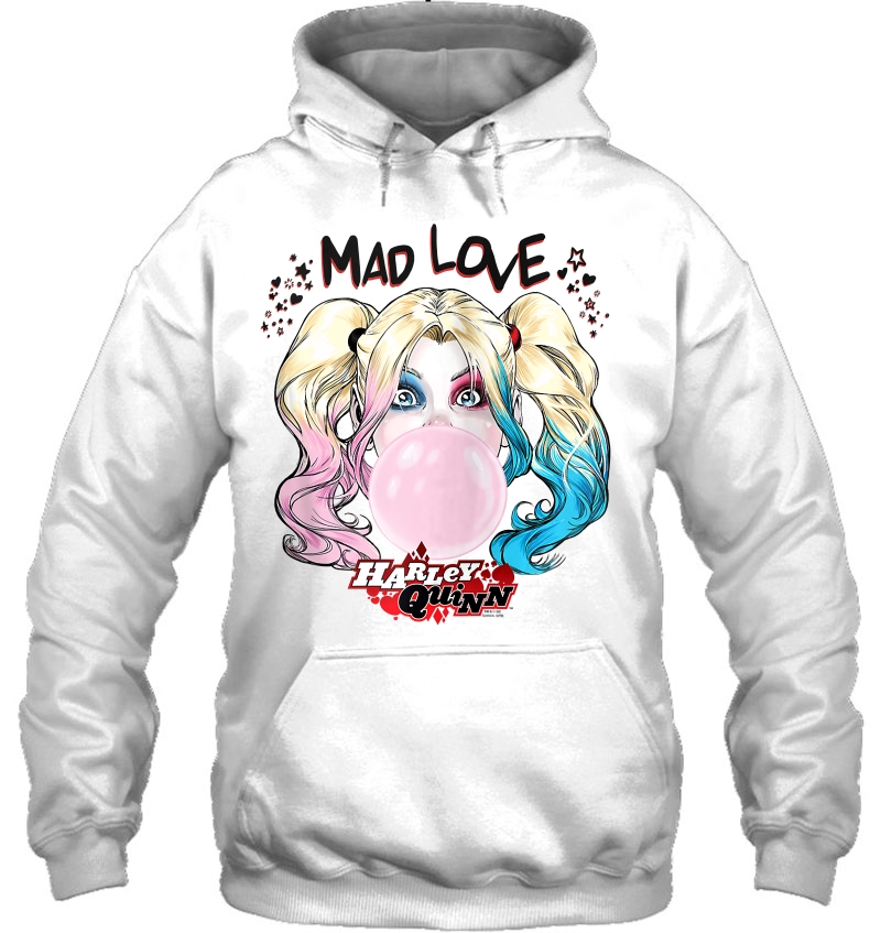 Harley Quinn Mad Love Zip Hoodie