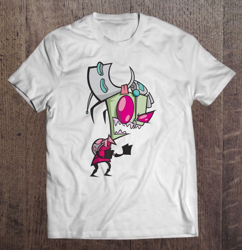 Invader Zim Menacing Laugh Tired Gir Portrait Shirt