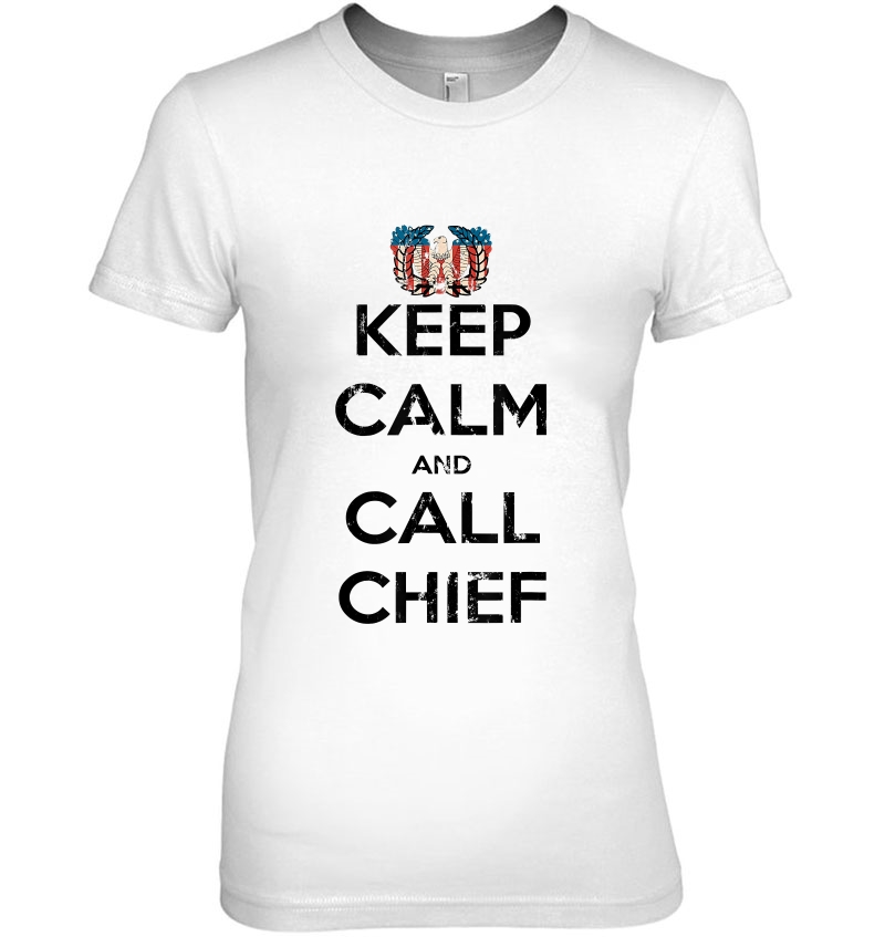 Keep Calm And Call Chief Warrant Officer Corps Eagle Rising Hoodie