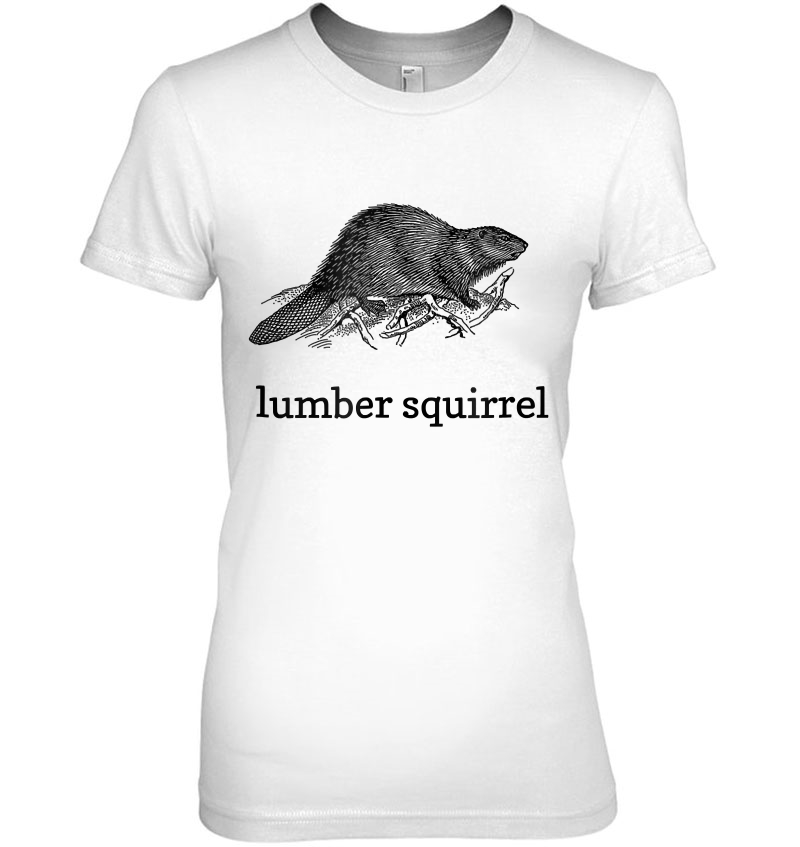 Lumber Squirrel Fun Quirky Bad Zoology Hoodie