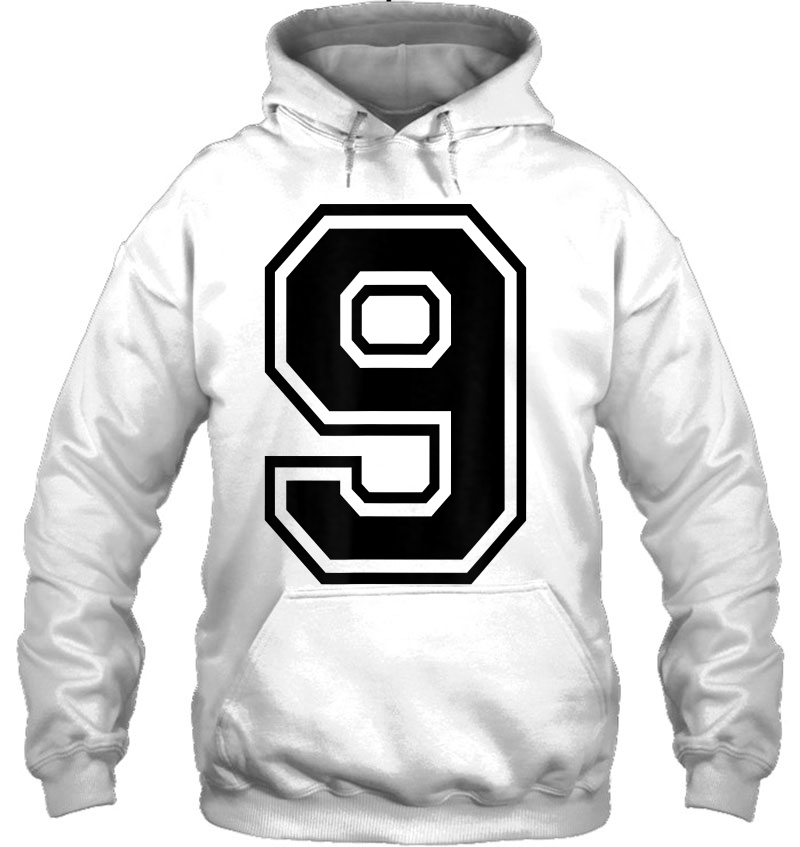 Number 9 Sports Jersey Player Number Birthday Mugs