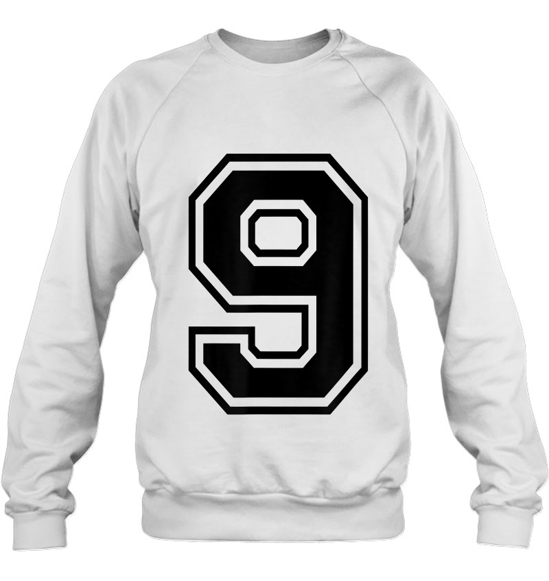 Number 9 Sports Jersey Player Number Birthday Mugs