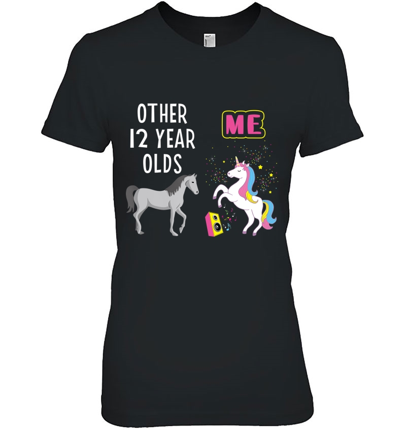 12Th Birthday Gift Other 12 Year Olds Me Unicorn Lover Girl Hoodie