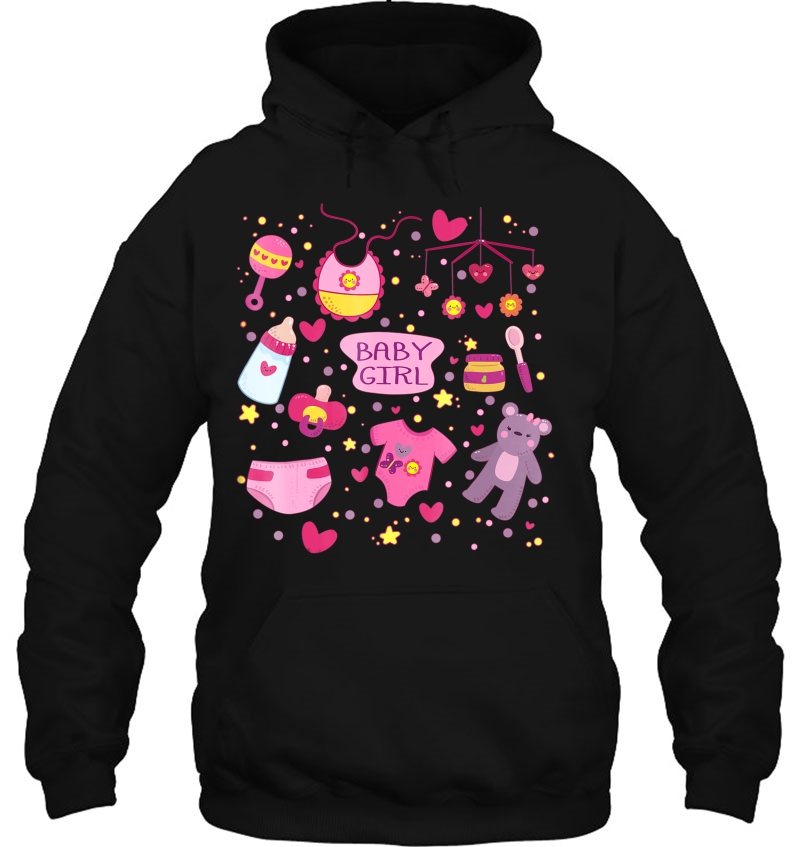 Abdl (Adult Baby Diaper Lover) Baby Girl Collection Hoodie