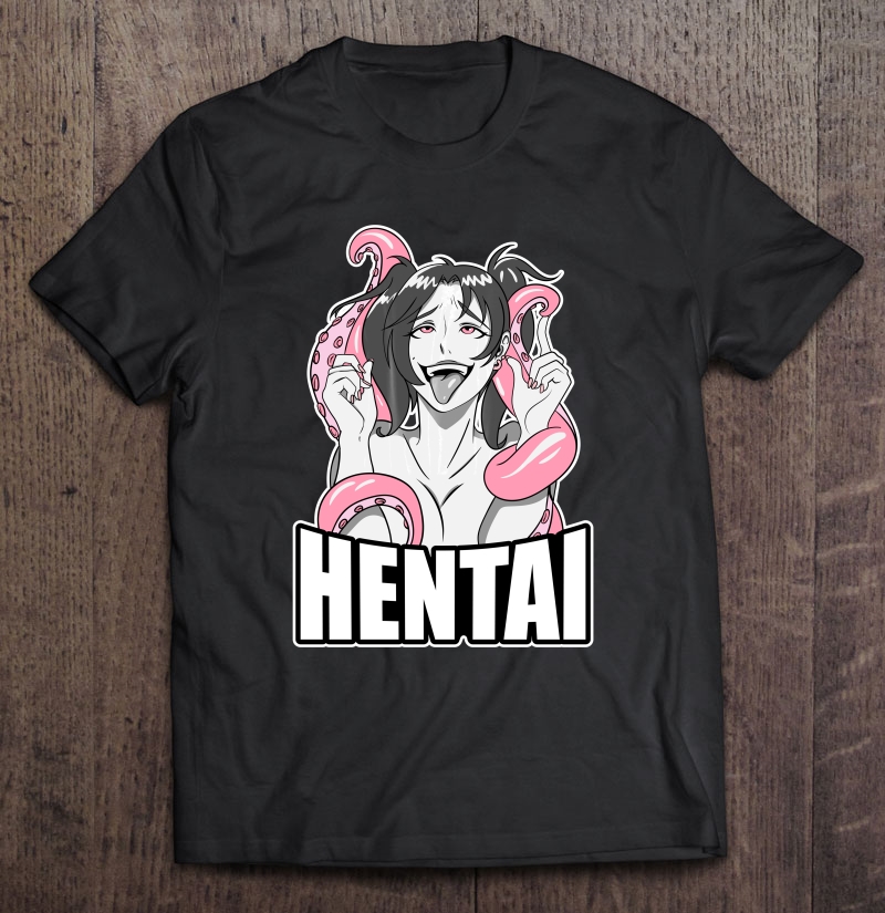 Ahegao Lewd Face Anime Girl, Gift For Hentai Otaku Shirt