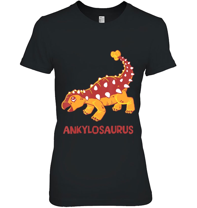 Ankylosaurus Dinosaur Cute Jurassic Dino Tee Hoodie