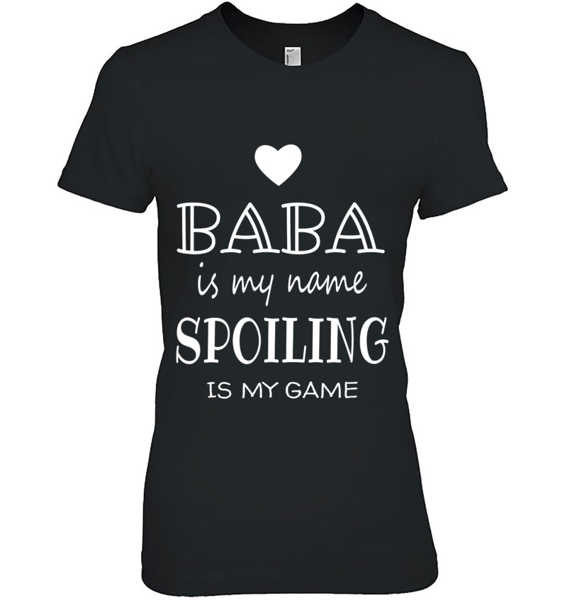 Baba Is My Name Funny Baba Shirt Gifts For Baba Grandma Hoodie