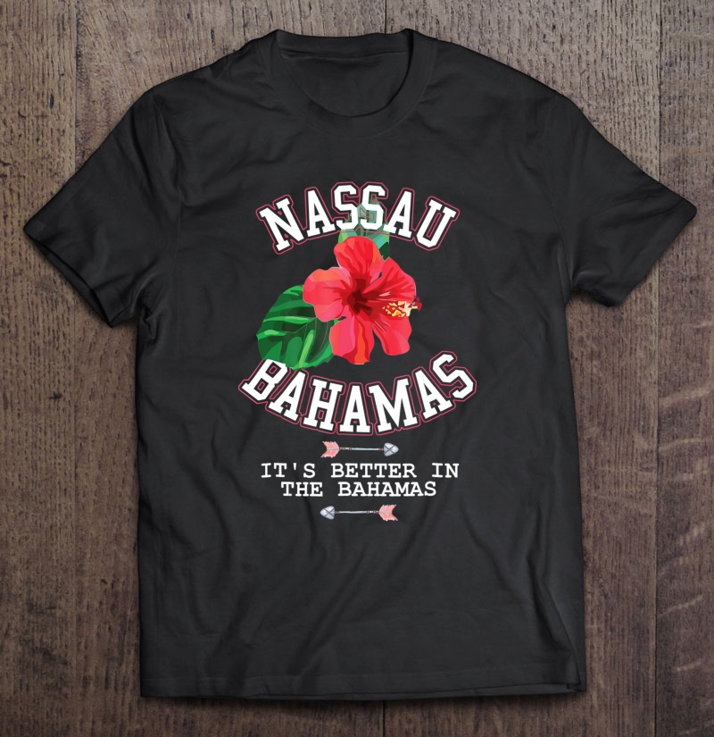 Bahamas Souvenir Independence Nassau Bahamian Hibiscus Shirt Shirt