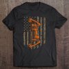 Bow Hunting Gift Usa American Flag Hunter Tree Camouflage Tee