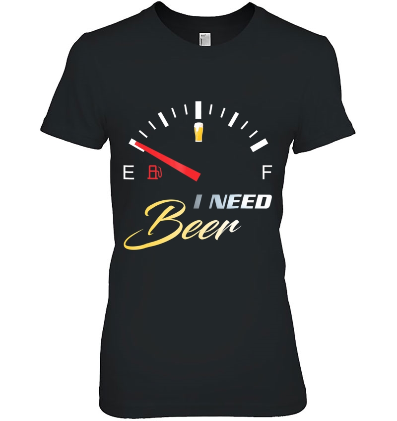 Car Fuel Gauge I Need Beer - Craft Beer Enthusiasts Hoodie