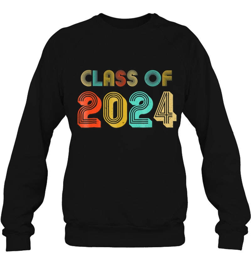 Class Of 2024 Retro Shirt Sweatshirt