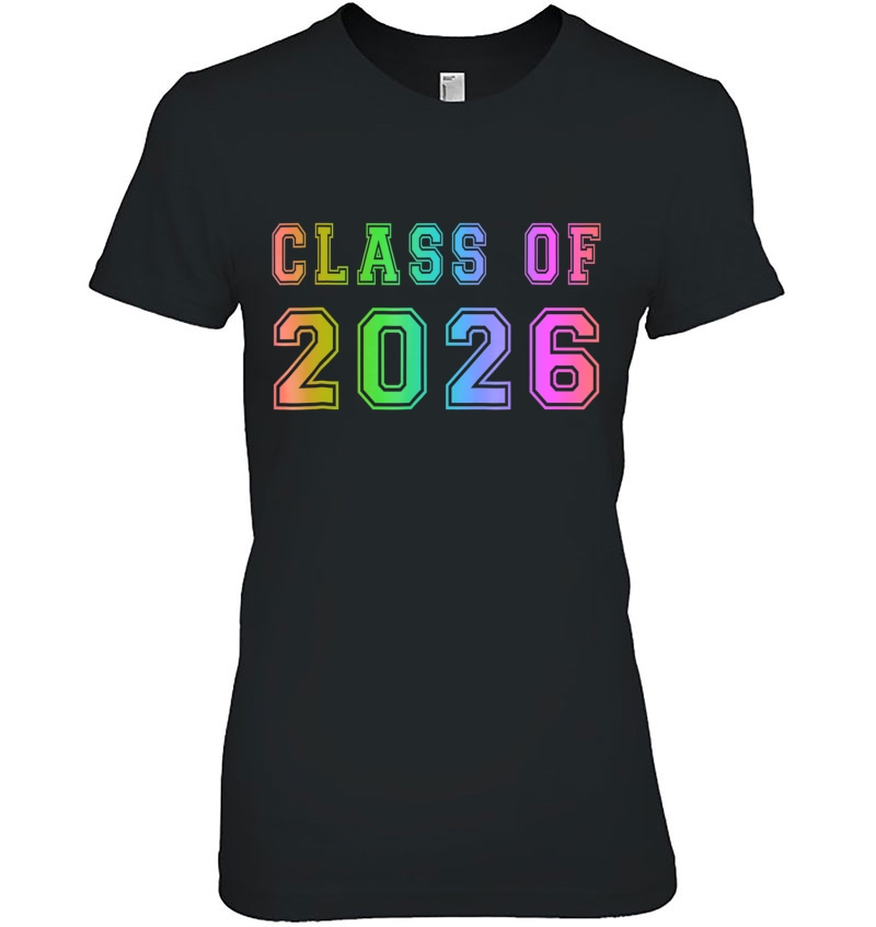 Class Of 2026 High School Graduation Date Graduate Hoodie