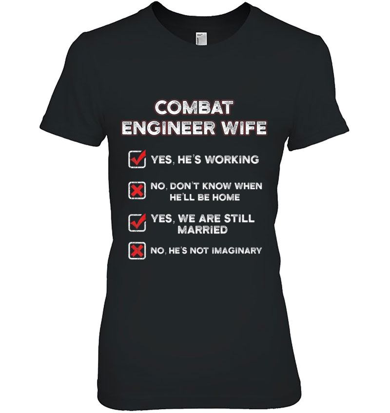 Combat Engineer Wife Usa Military Sapper Hoodie