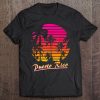 Cool Puerto Rico 80S Palm Trees Summer Sunset Tee