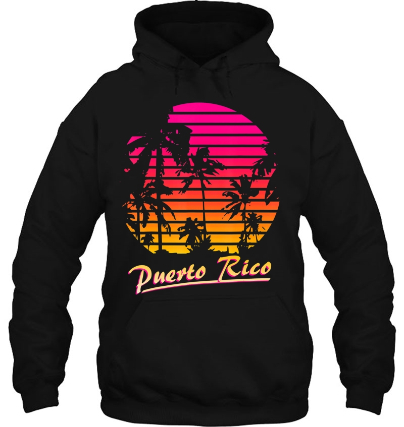 Cool Puerto Rico 80S Palm Trees Summer Sunset Mugs