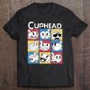 Cuphead Nine Squares Of Different Emotions Graphic Tee