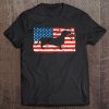 Dachshund American Flag Shirt 4Th Of July Dog Patriotic Tee