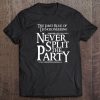 Dragons Fantasy Rpg Never Split The Party Dungeon Rule Tee Tee