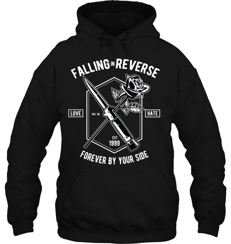 Falling In Reverse Love Hate Forever By Your Side Pullover Mugs