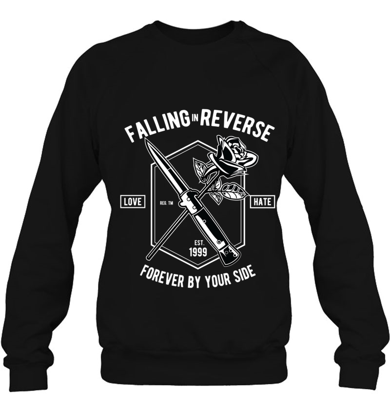 Falling In Reverse Love Hate Forever By Your Side Pullover Mugs