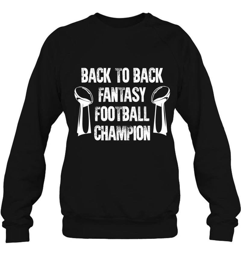 Fantasy Football Champion Shirt Funny Draft Back To Back Mugs