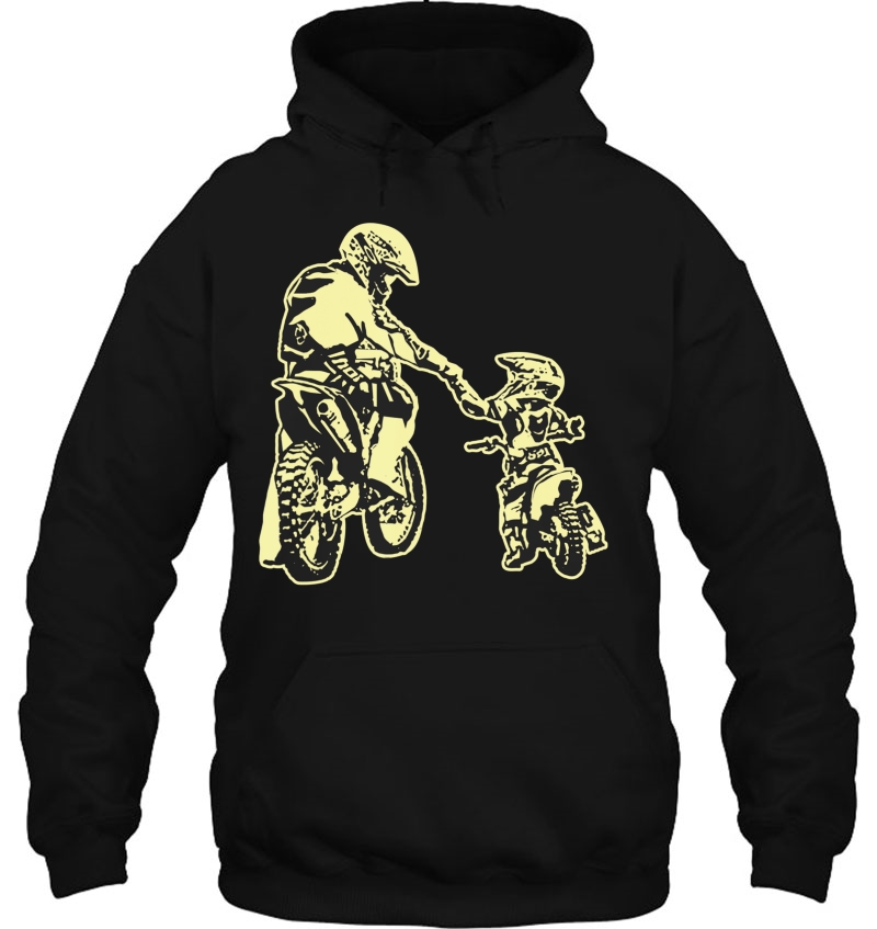 Father And Son Dirt Bike Racer Dirt Road Racing Motorbike Mugs