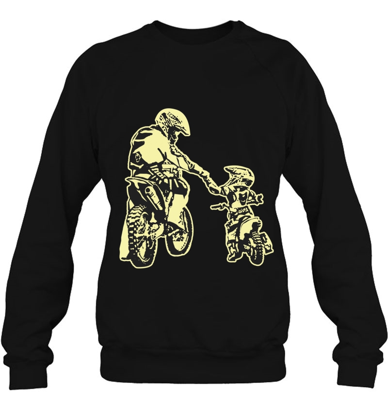 Father And Son Dirt Bike Racer Dirt Road Racing Motorbike Mugs