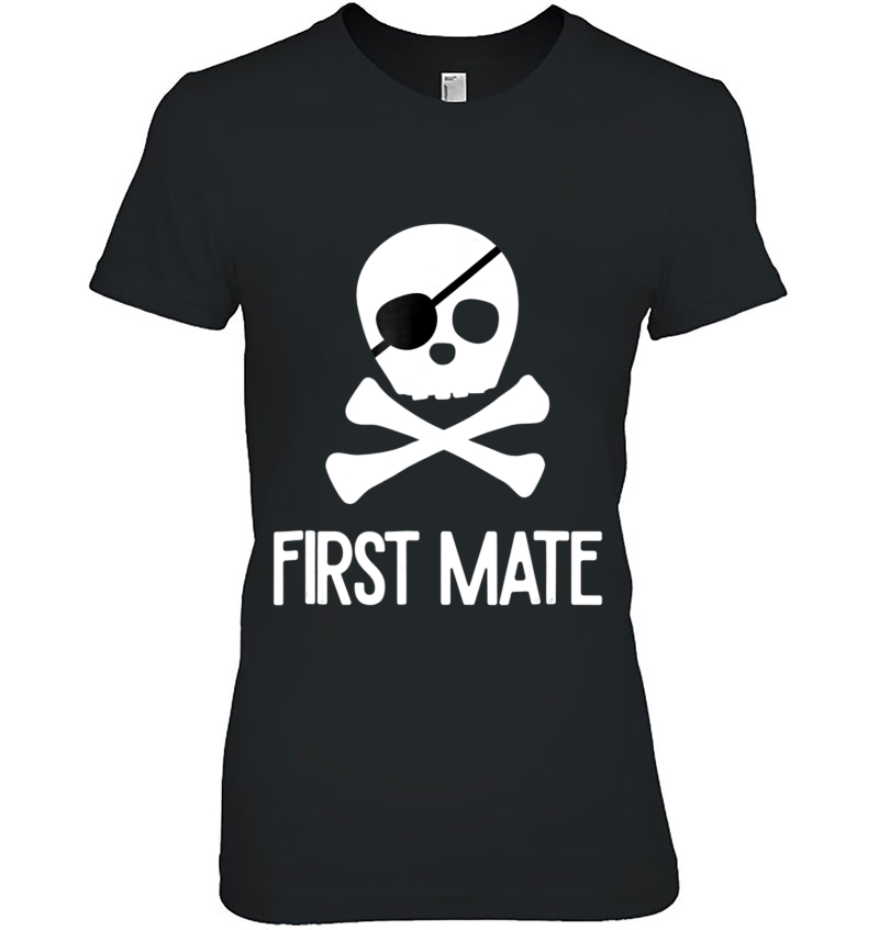 First Mate Pirate Shirt For Kids Family Pirate Hoodie