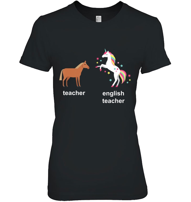 Funny English Teacher Unicorn Hoodie