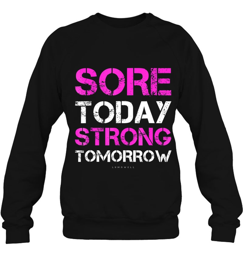 Funny Gym S. Sore Today Strong Tomorrow Gif Mugs