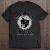 Funny Motor Boat Captain Pontoon Motor Boating Lake Tee