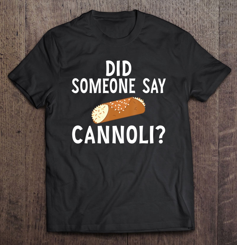 Funny Sicilian Italian Cannoli Dog Shirt