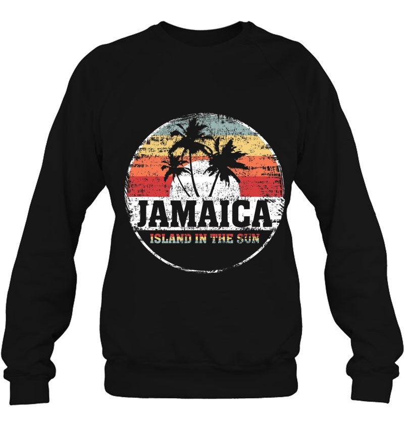 Jamaica Souvenir Tshirt Island In The Sun Vacation Summer Sweatshirt