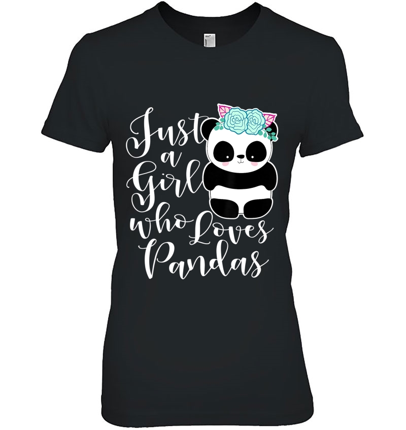 Just A Girl Who Loves Pandas - Cute Kawaii Panda Lover Hoodie