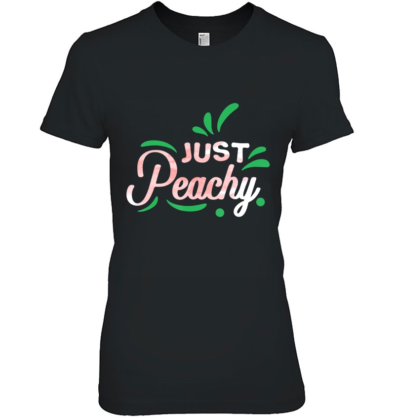 Just Peachy Cute Fruit Peach Lover Hoodie